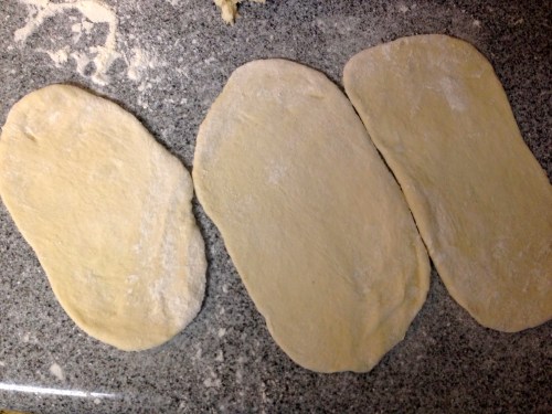 flatbread or naan bread