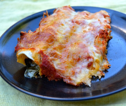 spinach enchiladas