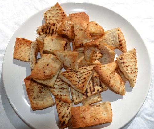 homemade pita chips
