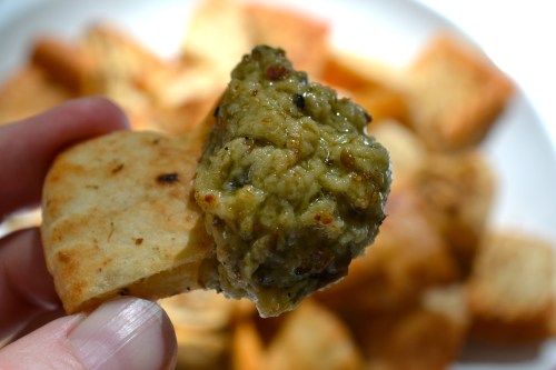 baba ganoush, eggplant dip
