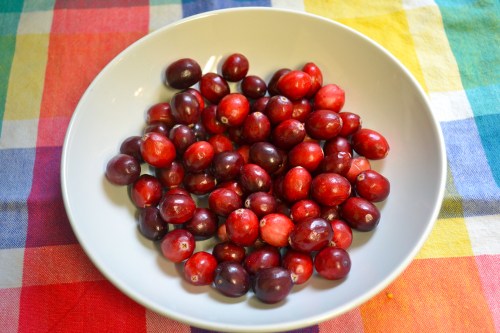 fresh cranberries