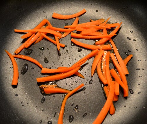 fried carrots