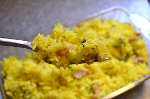lemon and jalapeno rice