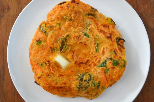 kim chi pancake