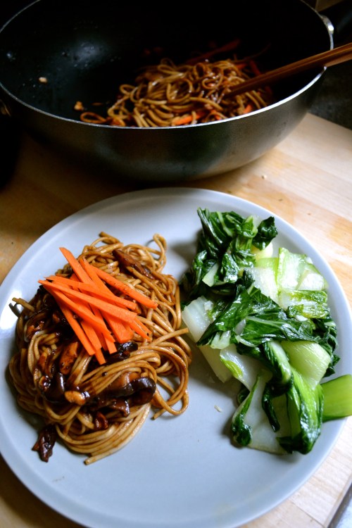 Bok choy with garlic