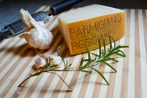 garlic, rosemary, parmigiano 