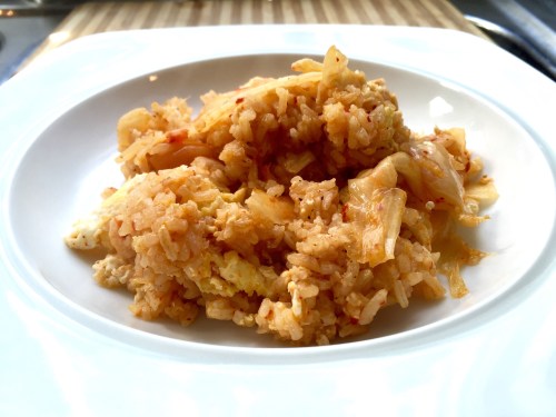 kim chi fried rice